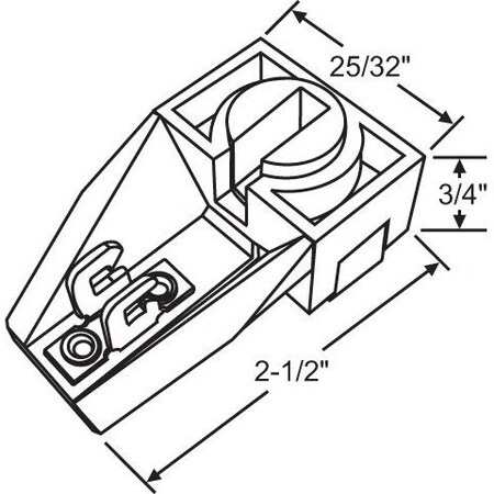 Strybuc Balance Bracket Assembly 900-10697A